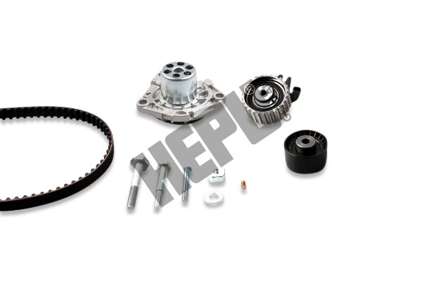 HEPU Vandpumpe + tandremssæt pk10893 for OPEL SAAB ALFAROME/FIAT/LANCI LANCIA JEEP CHEVROLET ABARTH VAUXHALL FIAT CHRYSLER SUZUKI