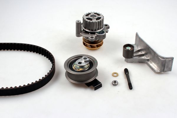 HEPU Vandpumpe + tandremssæt pk05477 for VAG VW AUDI