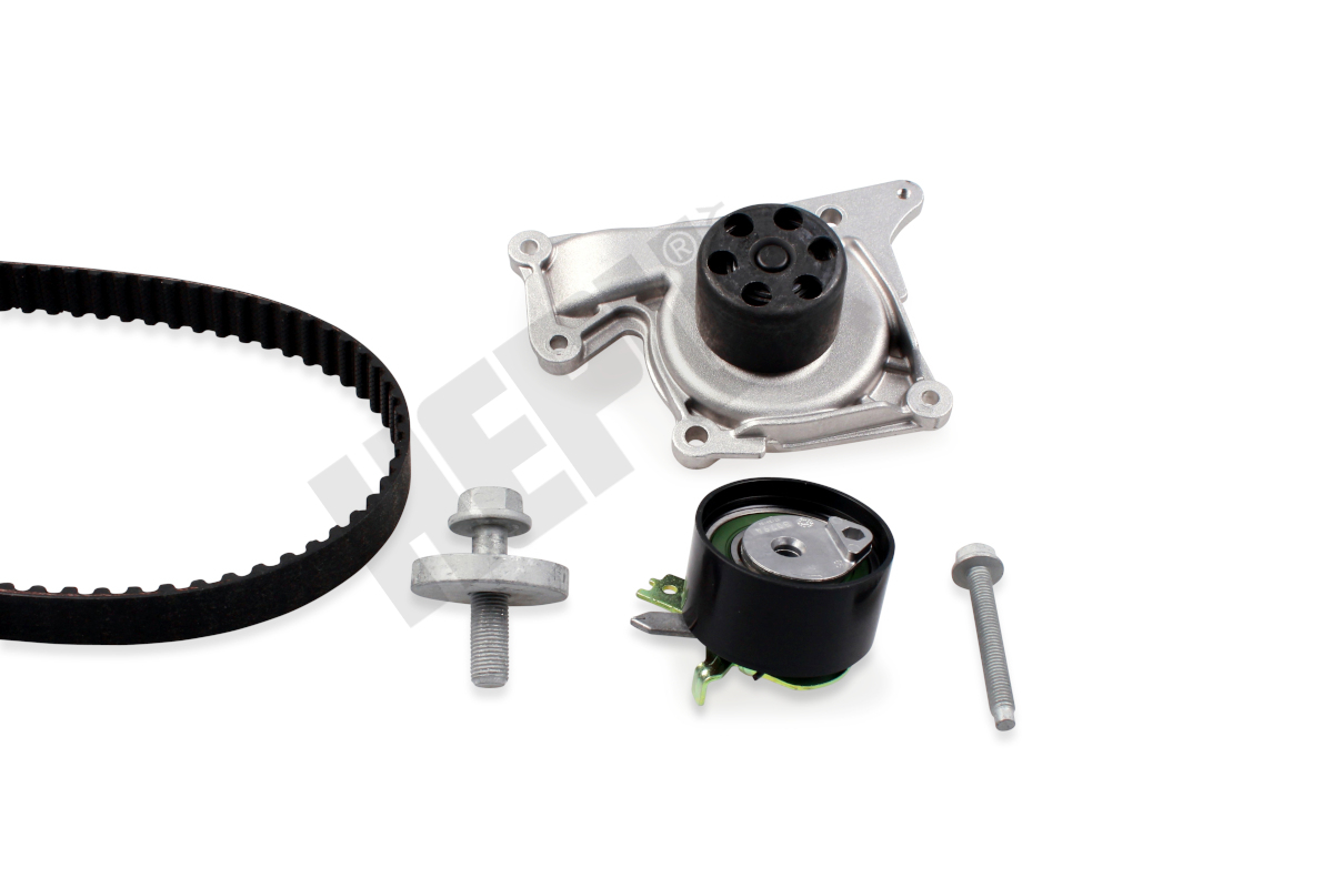 HEPU Vandpumpe + tandremssæt pk09651 for MERCEDES-BENZ NISSAN RENAULT DACIA