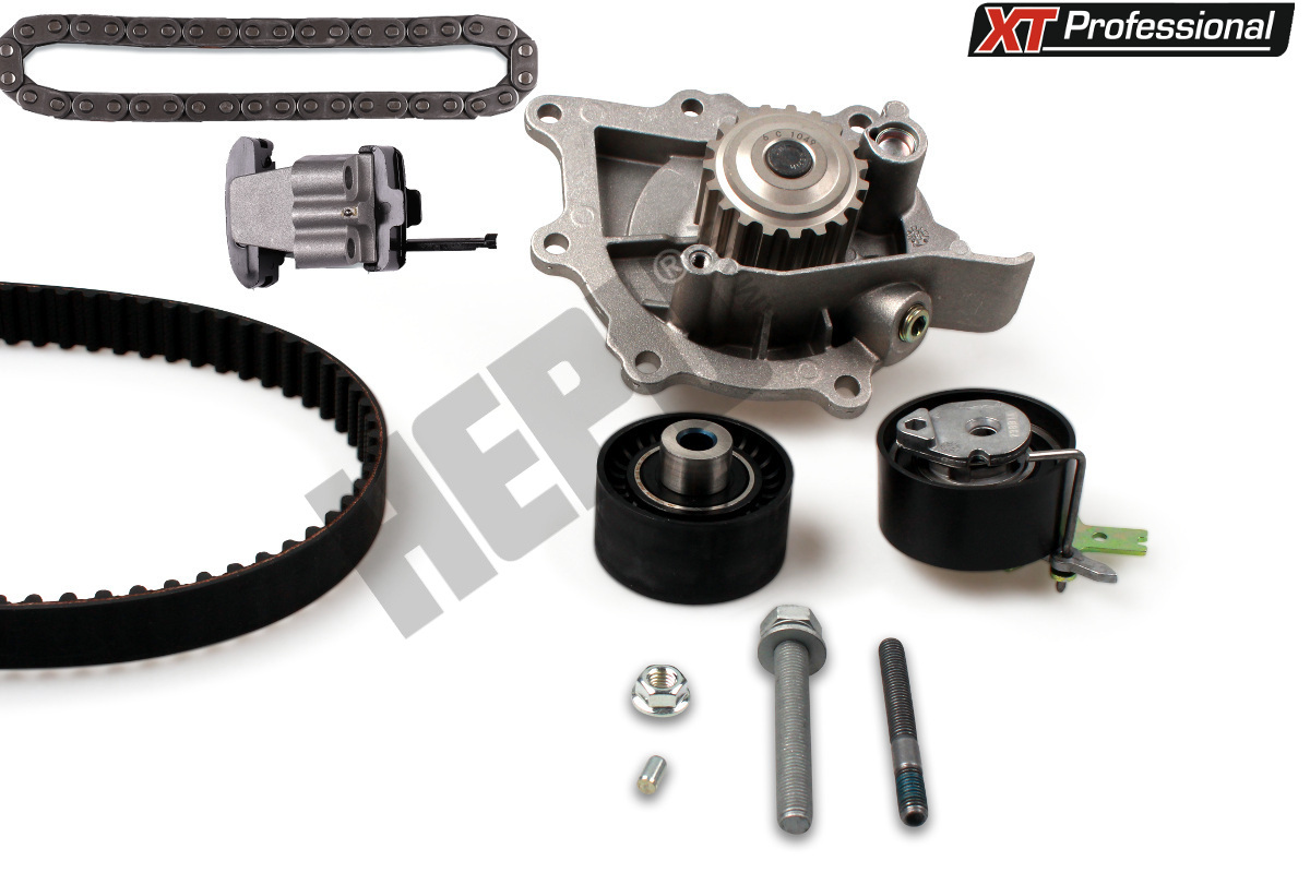 HEPU Vandpumpe + tandremssæt PK08070XT for FORD OPEL VOLVO PEUGEOT CITROËN/PEUGEOT BMW FIAT LANCIA ALFAROME/FIAT/LANCI JAGUAR MAZDA MITSUBISHI TOYOTA