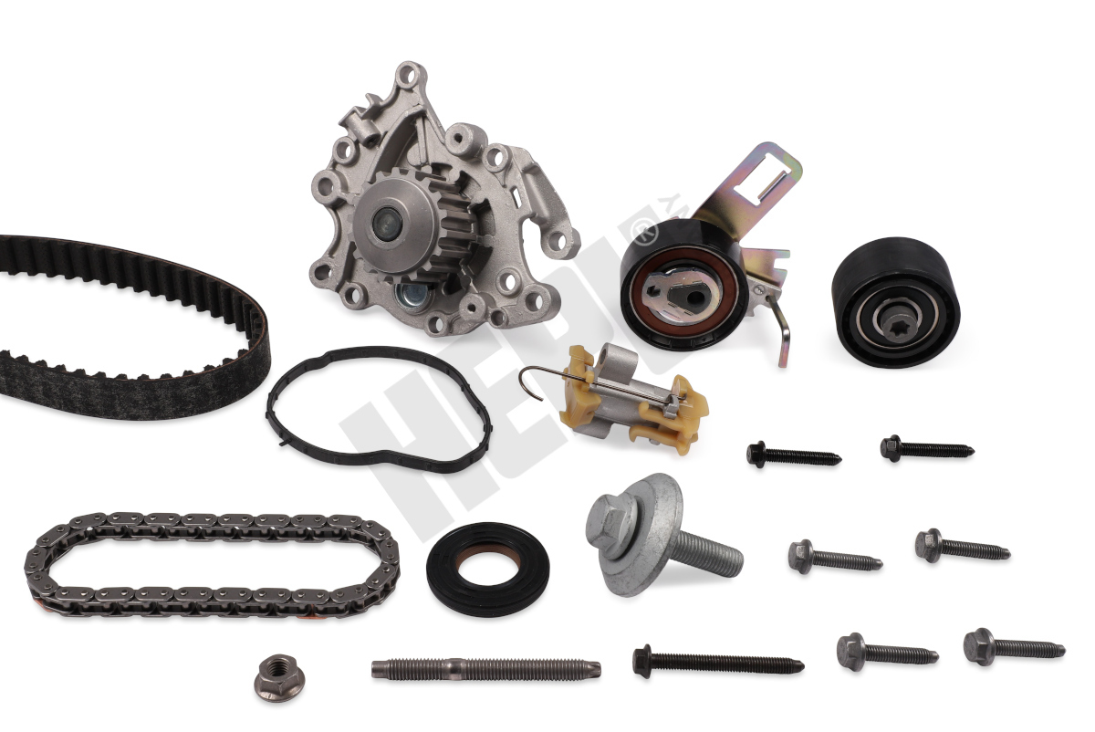 HEPU Vandpumpe + tandremssæt PK19010-XT1 for FORD OPEL VAUXHALL FIAT DS PEUGEOT CITROËN/PEUGEOT TOYOTA