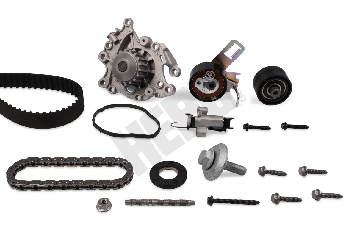 HEPU Vandpumpe + tandremssæt PK19010-XT2 for FORD VAUXHALL OPEL FIAT DS PEUGEOT CITROËN/PEUGEOT TOYOTA