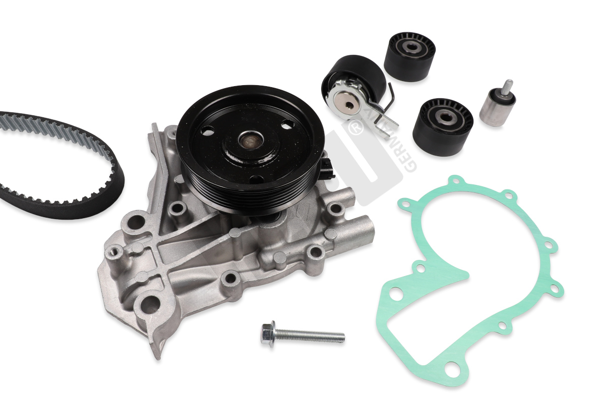 HEPU Vandpumpe + tandremssæt pk03860m for OPEL VAUXHALL CHEVROLET SAAB ALFAROME/FIAT/LANCI