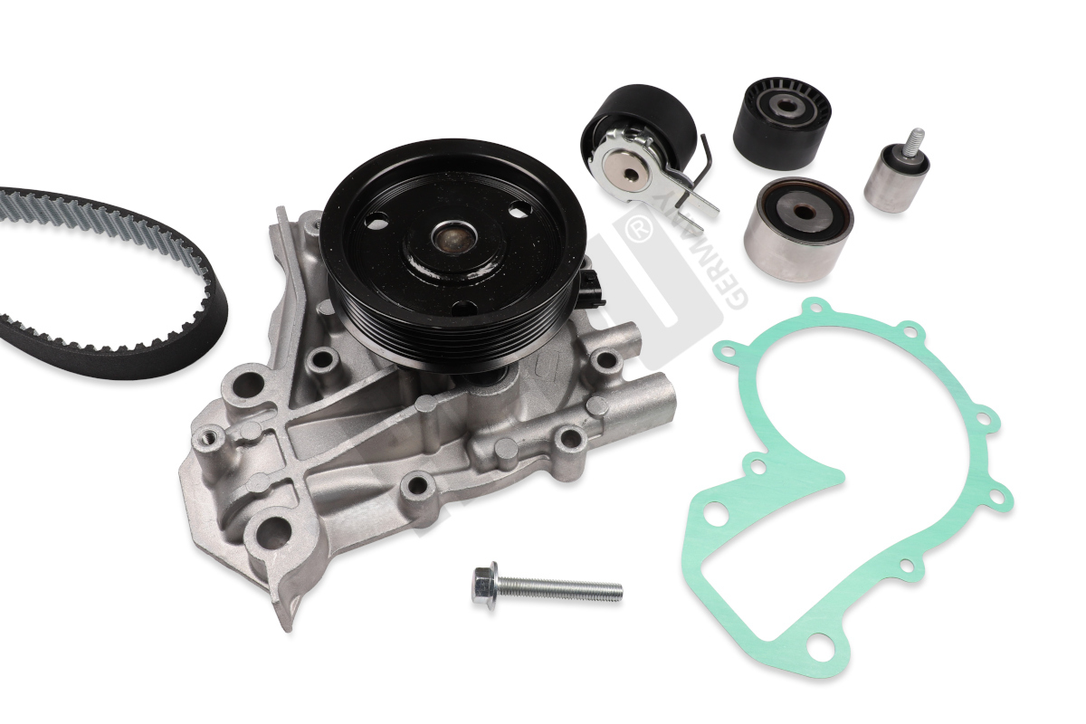 HEPU Vandpumpe + tandremssæt PK03861M for OPEL VAUXHALL CHEVROLET SAAB ALFAROME/FIAT/LANCI
