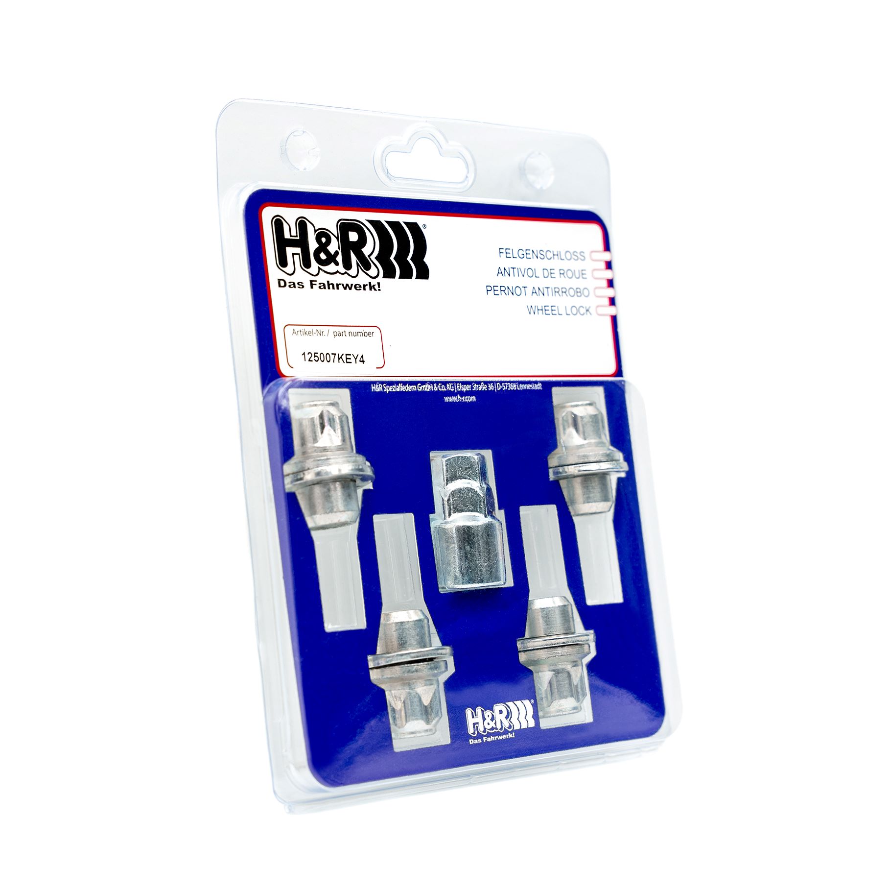 H&R Hjulmøtrik 125007key4