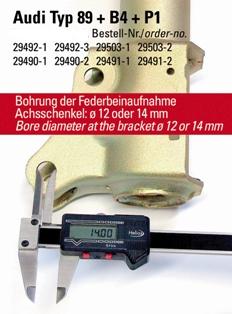 H&R Chassissæt, fjedre/dæmpere 29490212