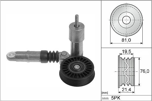 SCHAEFFLER INA Remstrammer, kilerem 534001410 for VW