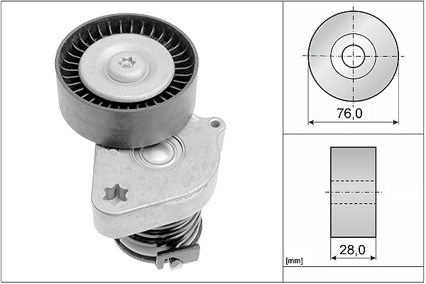 SCHAEFFLER INA Remstrammer, kilerem 534008130 for MERCEDES-BENZ MERCEDES-BENZ (BBDC)