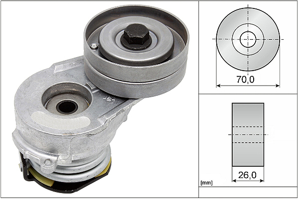SCHAEFFLER INA Remstrammer, kilerem 534008230 for VAUXHALL GENERAL MOTORS ISUZU