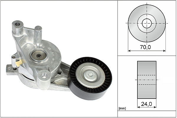 SCHAEFFLER INA Remstrammer, kilerem 534005910 for VW
