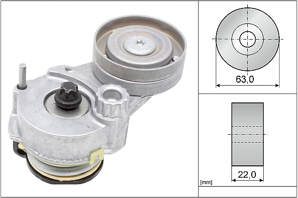 SCHAEFFLER INA Remstrammer, kilerem 534014710 for OPEL VAUXHALL CHEVROLET FIAT
