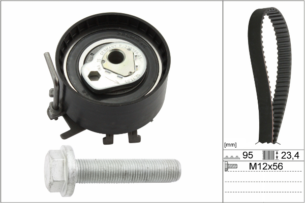 SCHAEFFLER INA Tandremssæt 530019510 for DACIA NISSAN