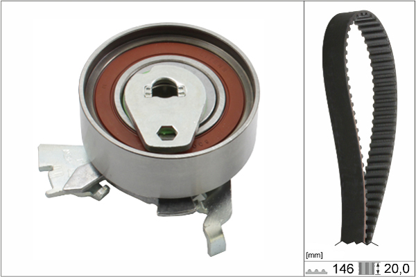SCHAEFFLER INA Tandremssæt 530014710 for VAUXHALL OPEL DAEWOO GENERAL MOTORS