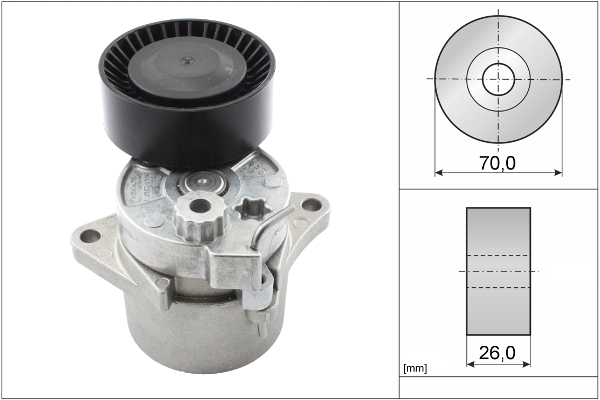 SCHAEFFLER INA Remstrammer, kilerem 533001710 for MERCEDES-BENZ