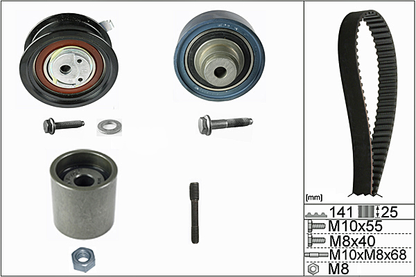 SCHAEFFLER INA Tandremssæt 530036110 for VW SEAT AUDI