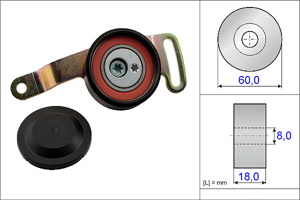 SCHAEFFLER INA Remstrammer, kilerem 533007810 for MERCEDES-BENZ SMART