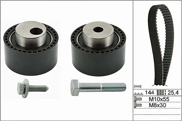SCHAEFFLER INA Tandremssæt 530023510 for PEUGEOT FIAT LANCIA SUZUKI