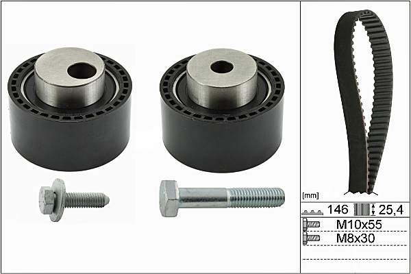 SCHAEFFLER INA Tandremssæt 530023410 for PEUGEOT LANCIA FIAT
