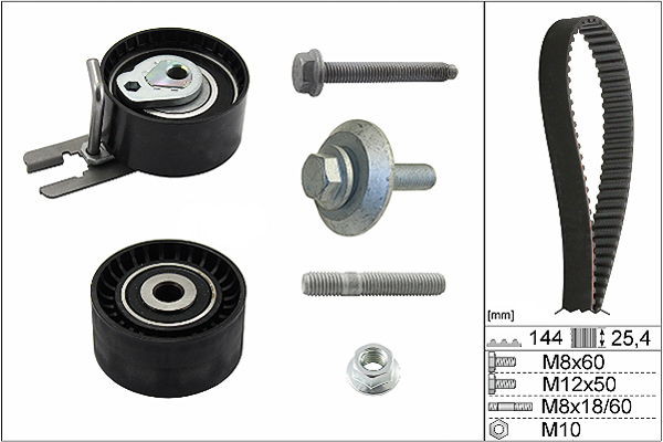 SCHAEFFLER INA Tandremssæt 530023910 for FORD PEUGEOT LEXUS