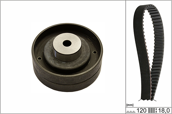 SCHAEFFLER INA Tandremssæt 530015110 for AUDI