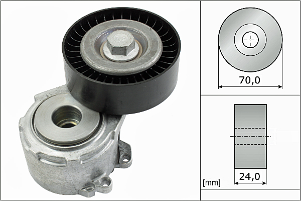 SCHAEFFLER INA Remstrammer, kilerem 534011020 for CITROËN IVECO SUZUKI FIAT