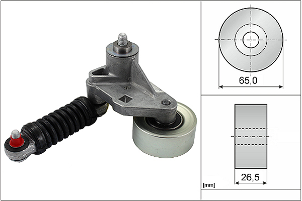 SCHAEFFLER INA Remstrammer, kilerem 534003710 for PEUGEOT