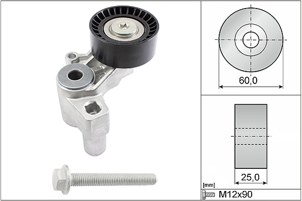 SCHAEFFLER INA Remstrammer, kilerem 534010020 for PEUGEOT FIAT SUZUKI