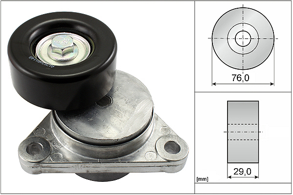 SCHAEFFLER INA Remstrammer, kilerem 534029010 for GENERAL MOTORS CHEVROLET DAEWOO