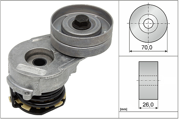 SCHAEFFLER INA Remstrammer, kilerem 534032110 for OPEL HONDA