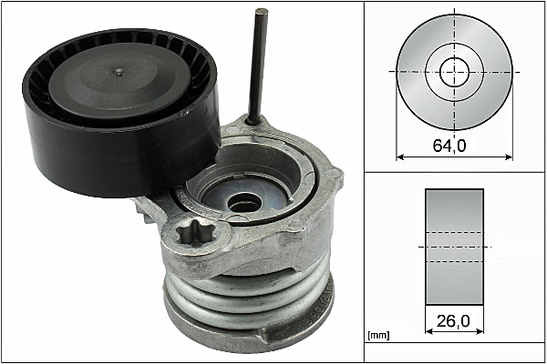 SCHAEFFLER INA Remstrammer, kilerem 534033110 for BMW