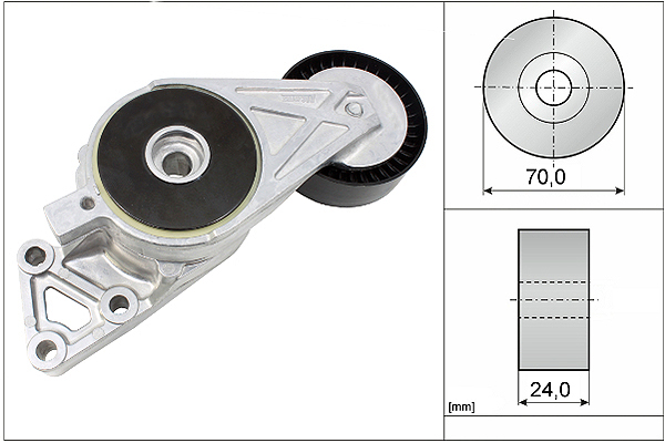 SCHAEFFLER INA Remstrammer, kilerem 533007630 for FORD VW