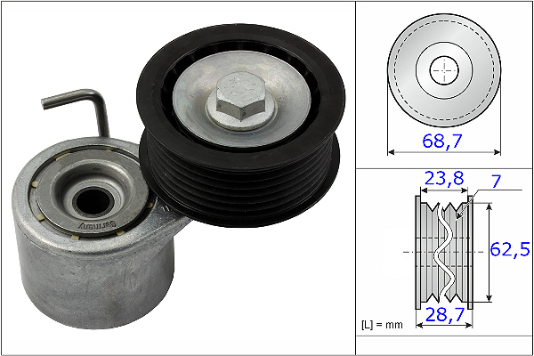 SCHAEFFLER INA Remstrammer, kilerem 534048710 for AUDI SEAT SKODA PORSCHE