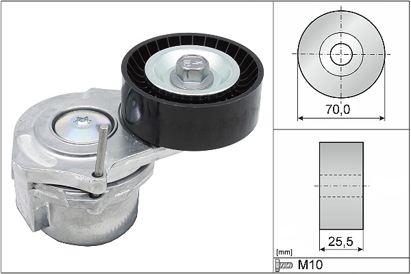 SCHAEFFLER INA Remstrammer, kilerem 534043810 for OPEL GENERAL MOTORS
