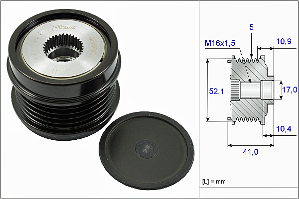 SCHAEFFLER INA Generator friløbskobling 535027210 for MERCEDES-BENZ INFINITI