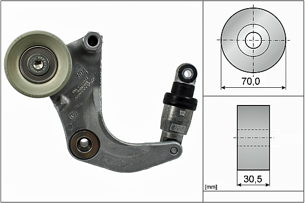 SCHAEFFLER INA Remstrammer, kilerem 534053410 for HONDA (GAC) HONDA (DONGFENG)