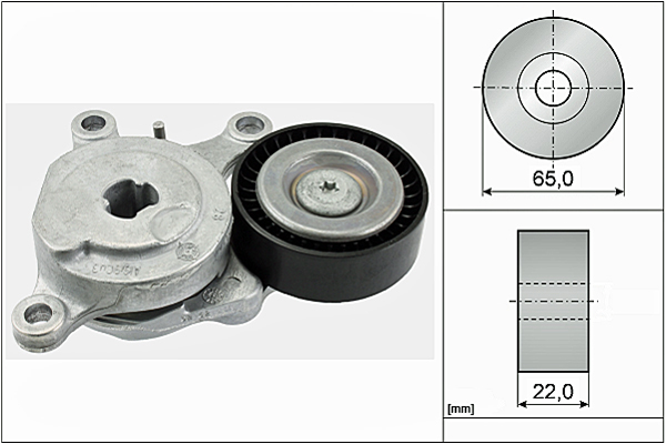 SCHAEFFLER INA Remstrammer, kilerem 534057510 for MERCEDES-BENZ