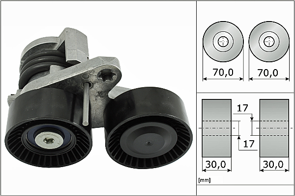 SCHAEFFLER INA Remstrammer, kilerem 534049610 for MINI