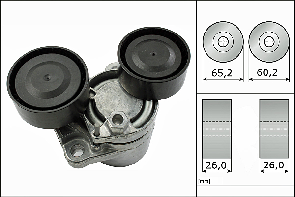 SCHAEFFLER INA Remstrammer, kilerem 534050510 for MINI BMW