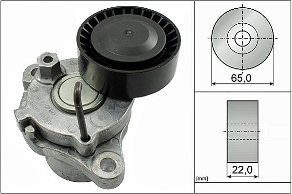 SCHAEFFLER INA Remstrammer, kilerem 534055010 for KIA