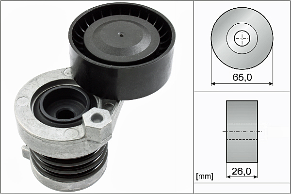 SCHAEFFLER INA Remstrammer, kilerem 534055110 for MERCEDES-BENZ DACIA NISSAN
