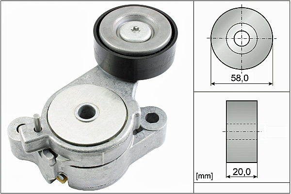 SCHAEFFLER INA Remstrammer, kilerem 534039610 for VW
