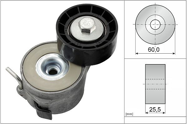 SCHAEFFLER INA Remstrammer, kilerem 534040010 for PEUGEOT TOYOTA CITROËN FIAT