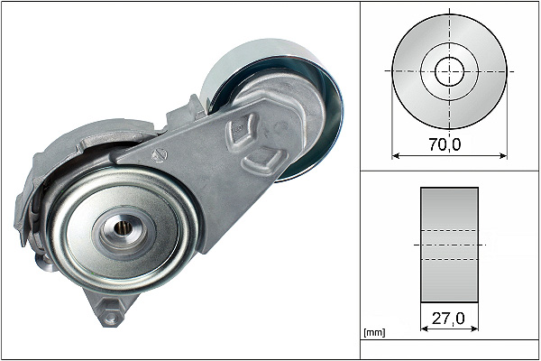 SCHAEFFLER INA Remstrammer, kilerem 534040810 for LEXUS