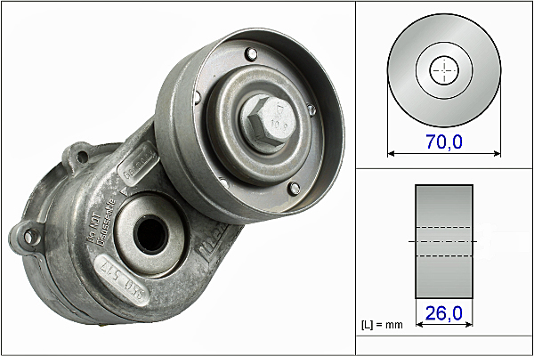 SCHAEFFLER INA Remstrammer, kilerem 534044810 for CHRYSLER