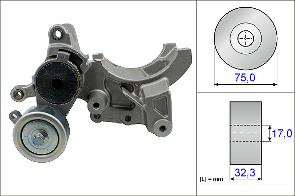 SCHAEFFLER INA Remstrammer, kilerem 534045210 for LEXUS