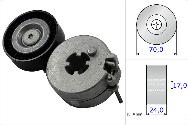 SCHAEFFLER INA Remstrammer, kilerem 534033310 for SEAT AUDI (FAW)