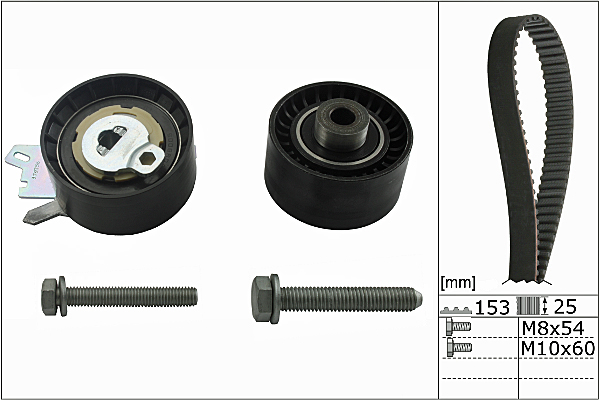SCHAEFFLER INA Tandremssæt 530047110 for PEUGEOT PEUGEOT (DF-PSA)