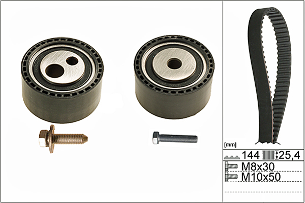 SCHAEFFLER INA Tandremssæt 530047410 for FIAT CITROËN PEUGEOT