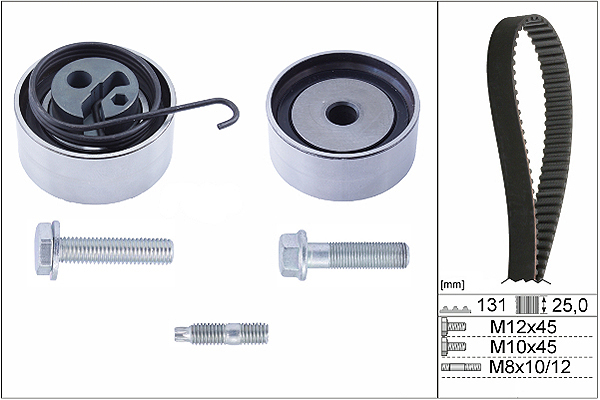 SCHAEFFLER INA Tandremssæt 530049410 for VAUXHALL CHEVROLET GENERAL MOTORS
