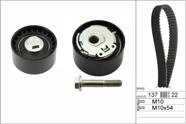 SCHAEFFLER INA Tandremssæt 530053610 for LADA